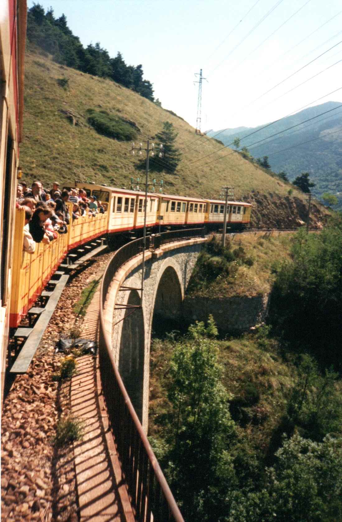 GR10 le train jaune